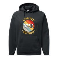 Ozzie Name Performance Fleece Hoodie