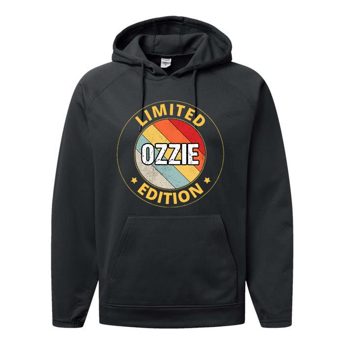 Ozzie Name Performance Fleece Hoodie