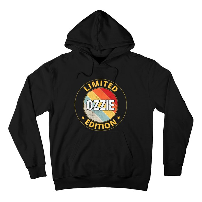 Ozzie Name Hoodie