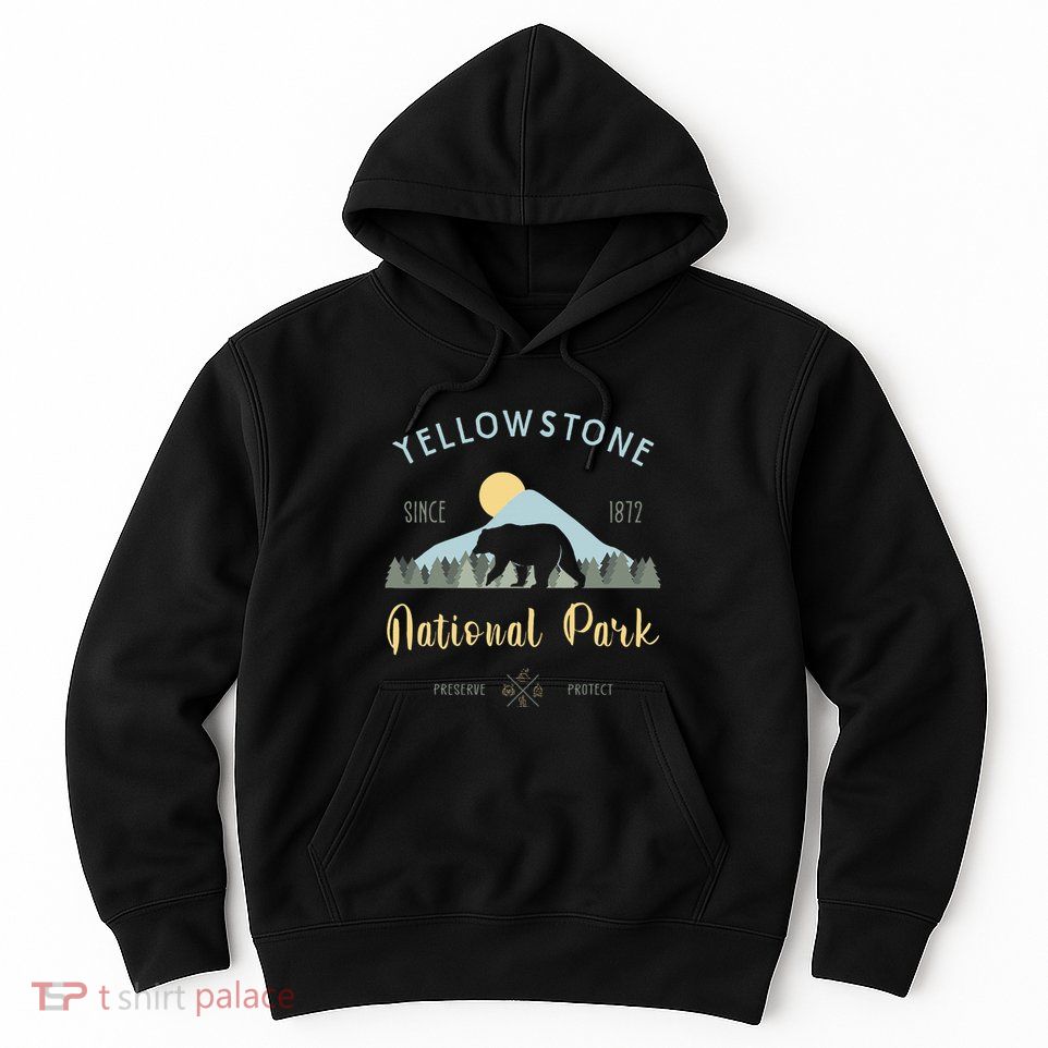 Outdoor National Park Yellowstone National Park Hoodie