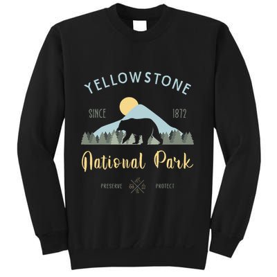 Outdoor National Park Yellowstone National Park Sweatshirt