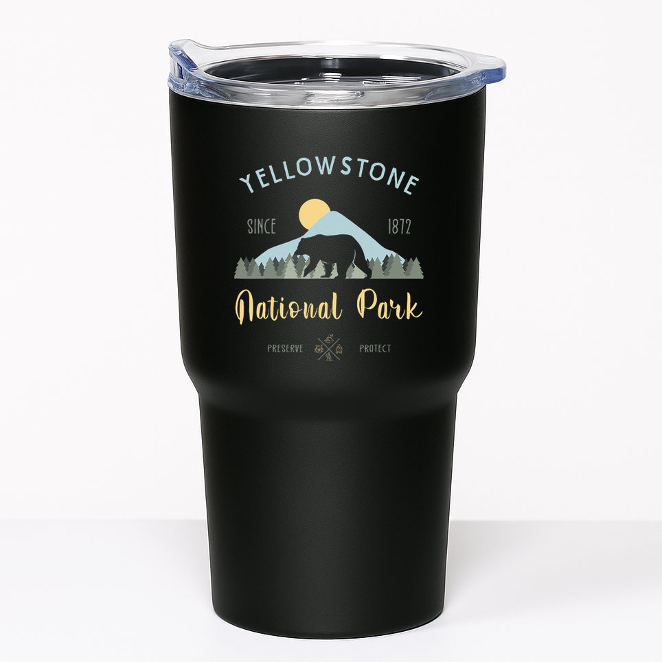 Outdoor National Park Yellowstone National Park Tumbler