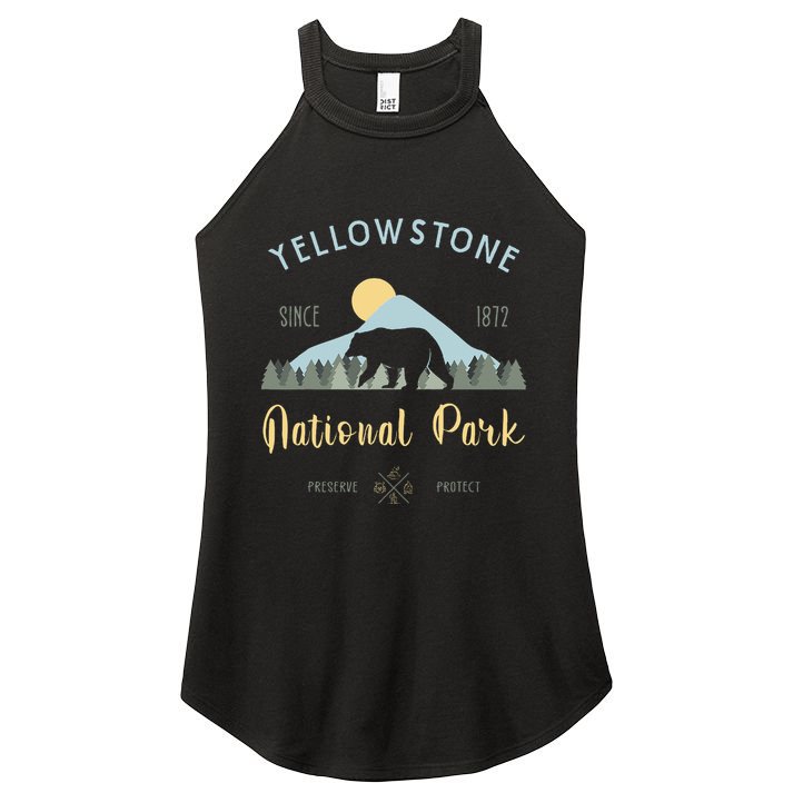 Outdoor National Park Yellowstone National Park Women's Perfect Tri Rocker Tank