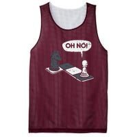 Oh No Pawn Knight Chess Game Player Master Mesh Reversible Basketball Jersey Tank