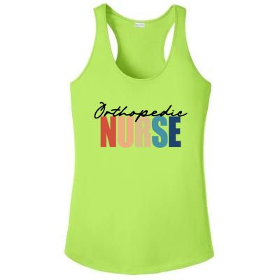 Orthopedic Nurse Rn Nursing Gift Ladies PosiCharge Competitor Racerback Tank