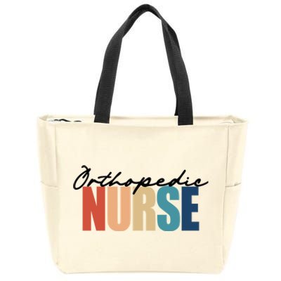 Orthopedic Nurse Rn Nursing Gift Zip Tote Bag