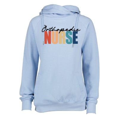 Orthopedic Nurse Rn Nursing Gift Womens Funnel Neck Pullover Hood