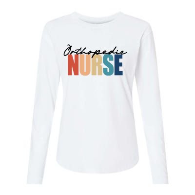 Orthopedic Nurse Rn Nursing Gift Womens Cotton Relaxed Long Sleeve T-Shirt