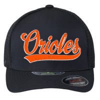 Orioles Name Retro Vintage Gift Flexfit Unipanel Trucker Cap