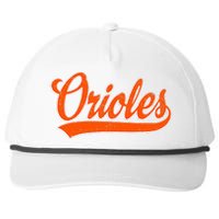 Orioles Name Retro Vintage Gift Snapback Five-Panel Rope Hat