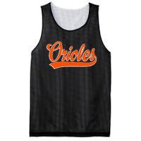 Orioles Name Retro Vintage Gift Mesh Reversible Basketball Jersey Tank