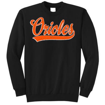 Orioles Name Retro Vintage Gift Tall Sweatshirt