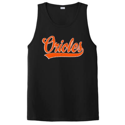 Orioles Name Retro Vintage Gift PosiCharge Competitor Tank