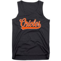 Orioles Name Retro Vintage Gift Tank Top