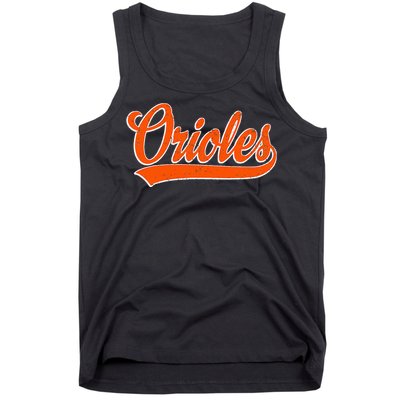 Orioles Name Retro Vintage Gift Tank Top