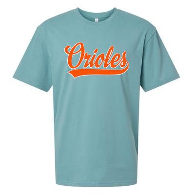 Orioles Name Retro Vintage Gift Sueded Cloud Jersey T-Shirt