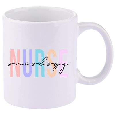 Oncology Nurse Registered Nurse 11oz C Handle Ceramic Mug