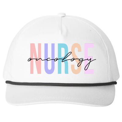 Oncology Nurse Registered Nurse Snapback Five-Panel Rope Hat