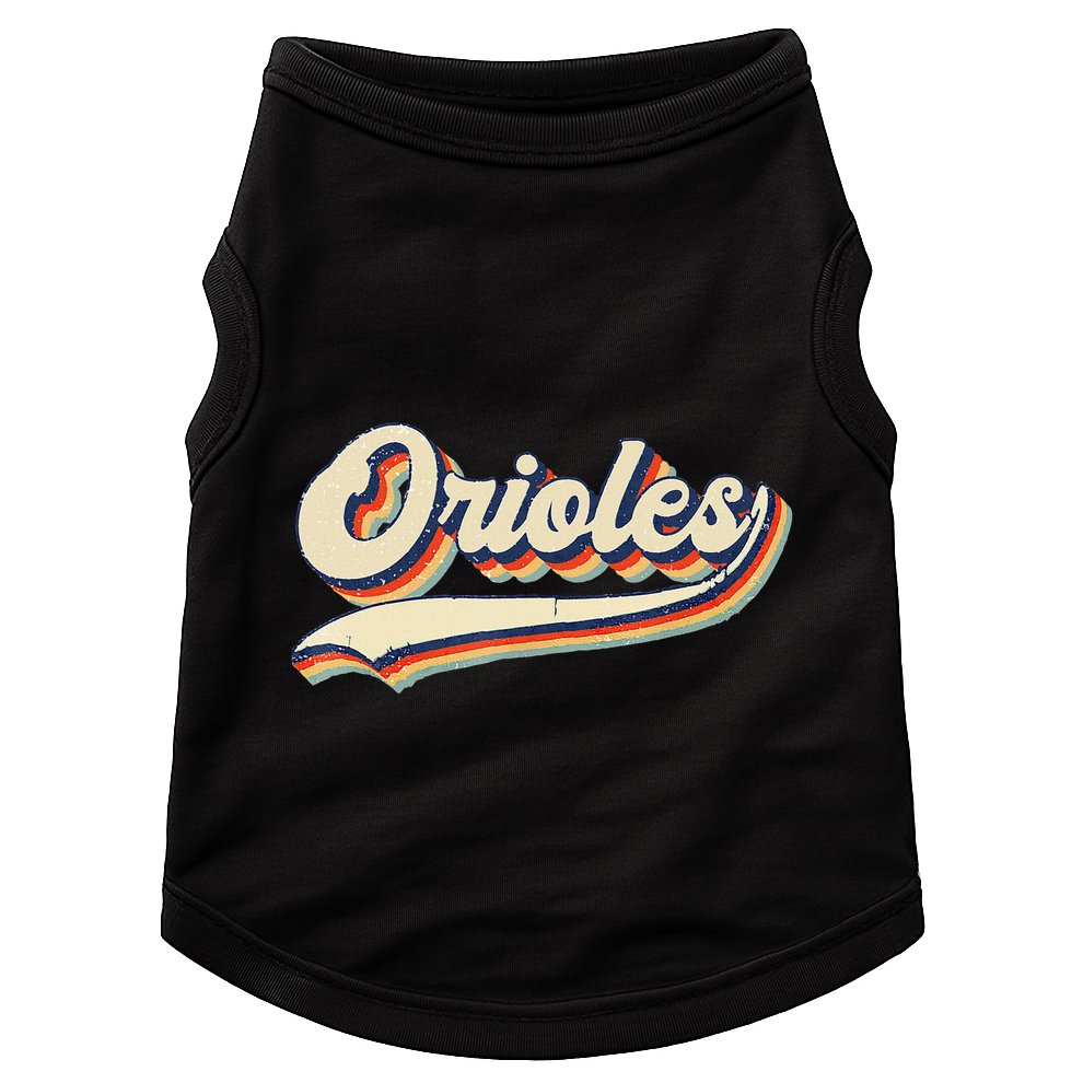 Orioles Name Retro Vintage Gift Doggie Tank