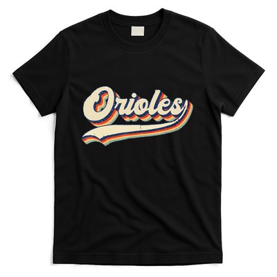 Orioles Name Retro Vintage Gift T-Shirt