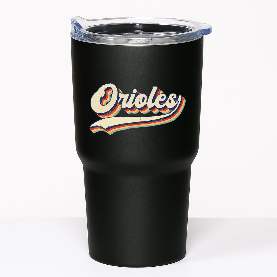 Orioles Name Retro Vintage Gift Tumbler