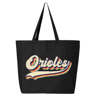 Orioles Name Retro Vintage Gift 25L Jumbo Tote