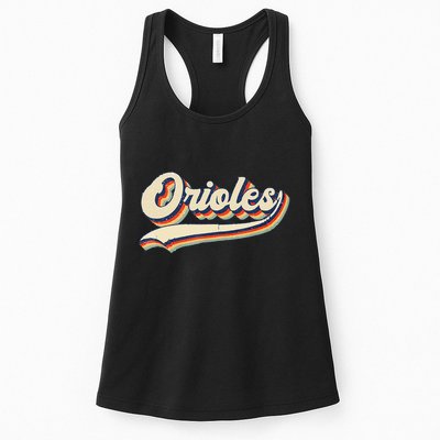 Orioles Name Retro Vintage Gift Womens Tank Top