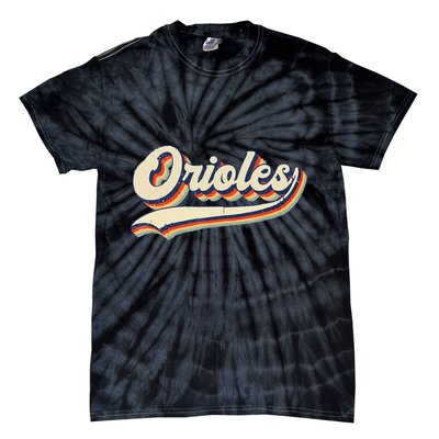 Orioles Name Retro Vintage Gift Tie-Dye T-Shirt
