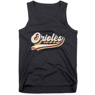 Orioles Name Retro Vintage Gift Tank Top