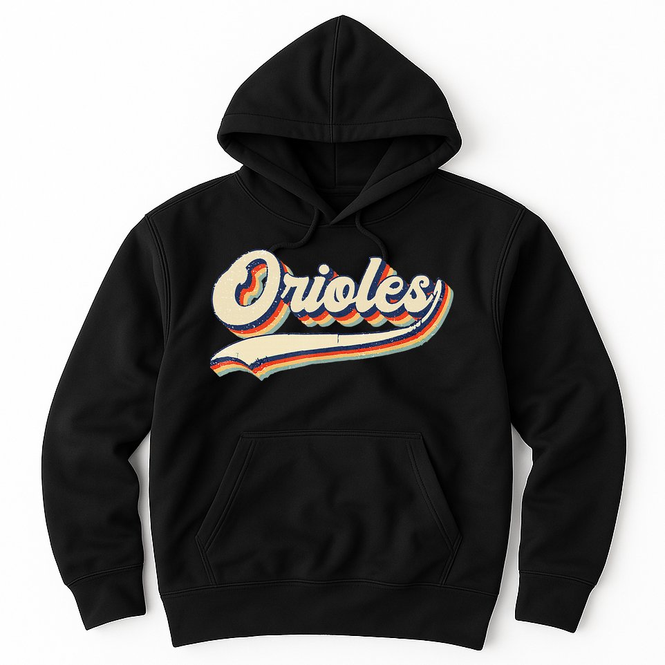 Orioles Name Retro Vintage Gift Hoodie