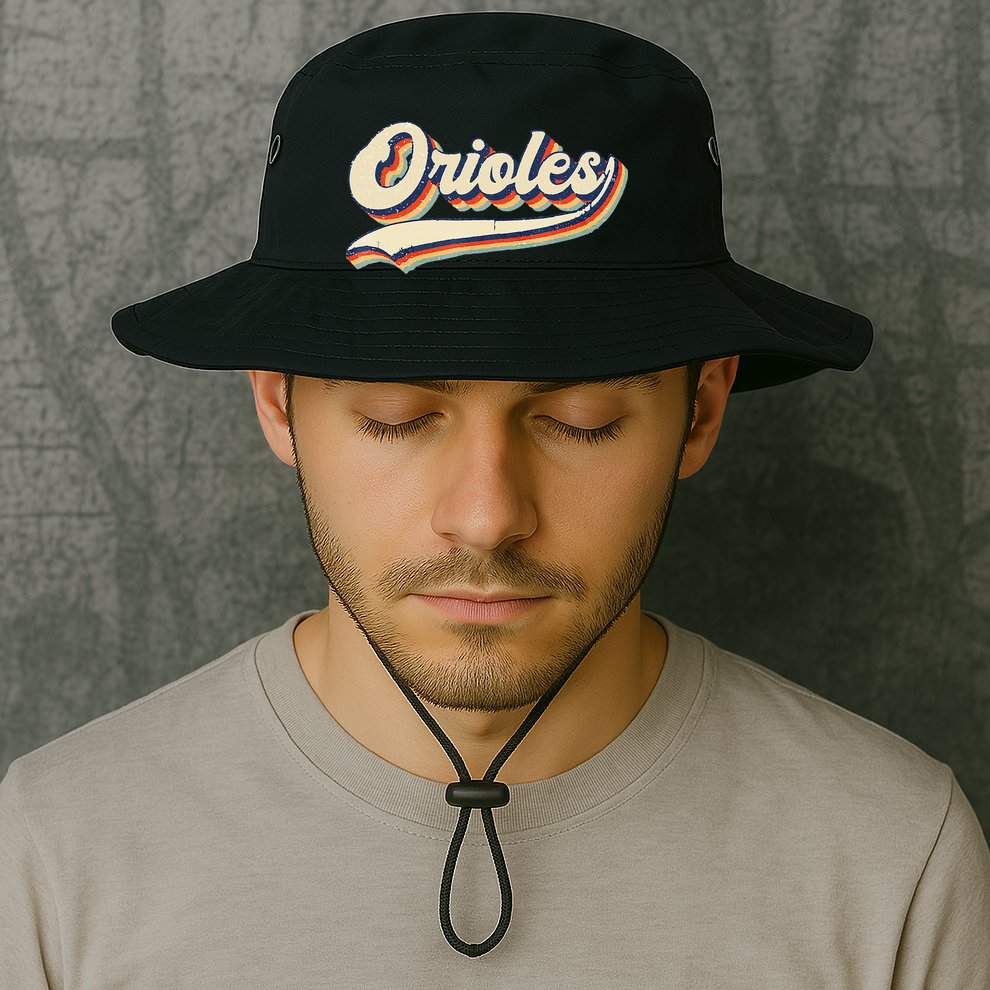 Orioles Name Retro Vintage Gift Bucket Hat