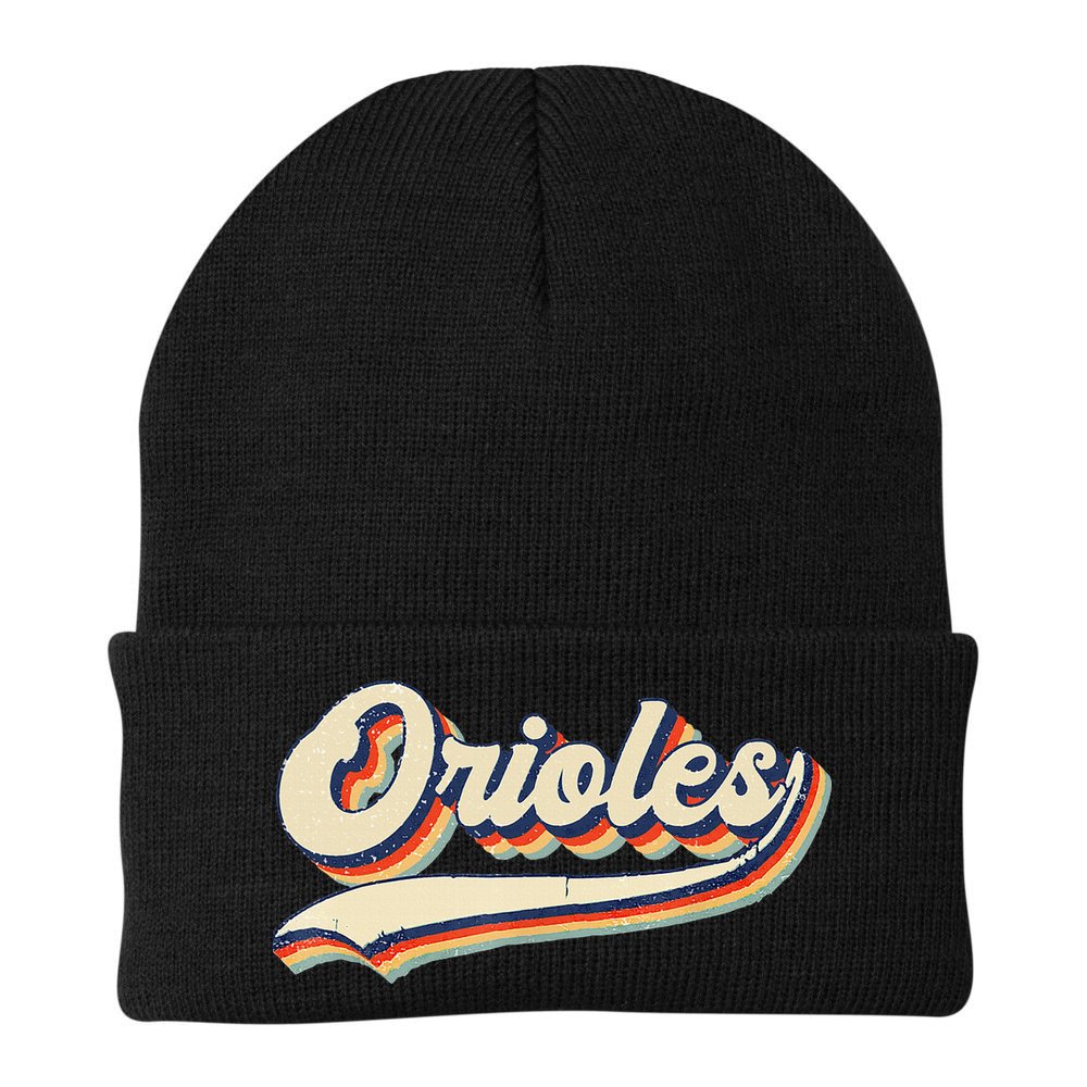 Orioles Name Retro Vintage Gift Beanie