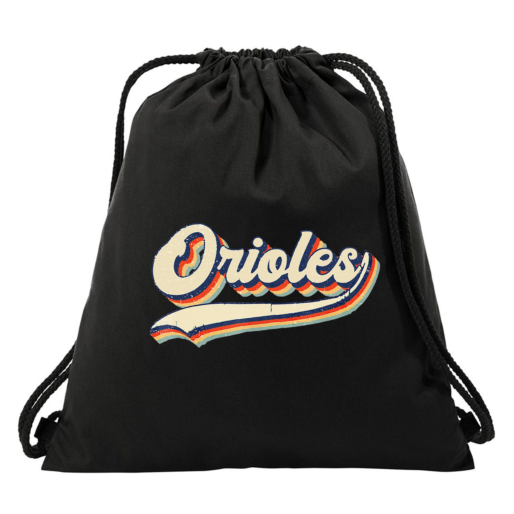 Orioles Name Retro Vintage Gift Drawstring Bag
