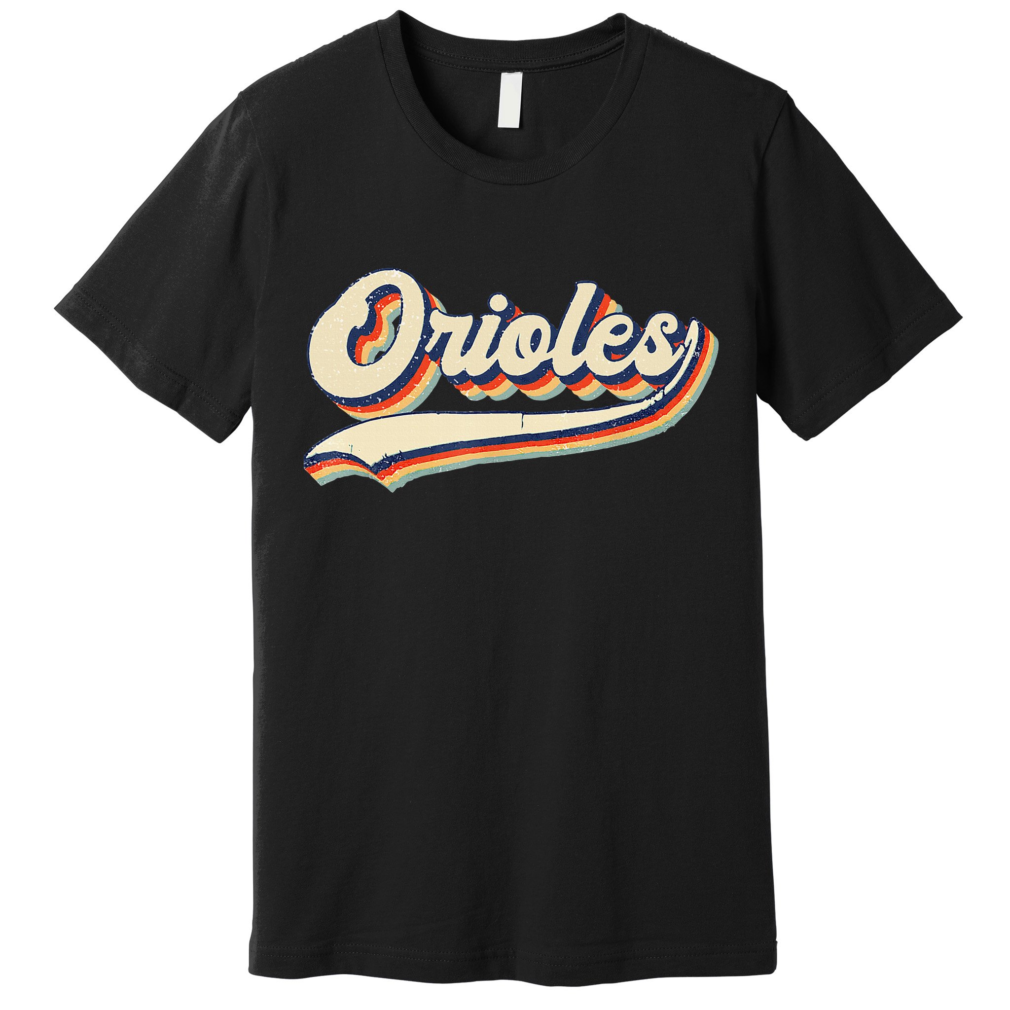 Orioles Name Retro Vintage Gift Premium T-Shirt