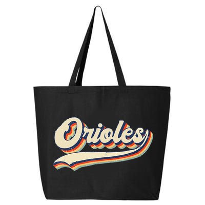 Orioles Name Retro Vintage Gift 25L Jumbo Tote