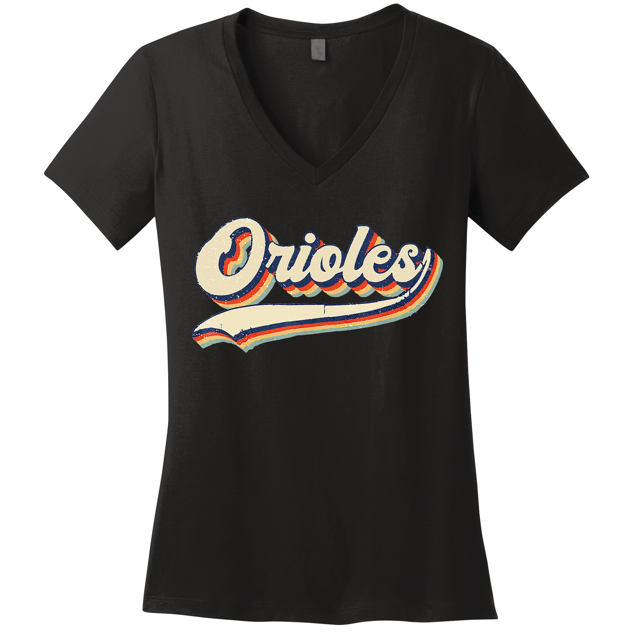 Orioles Name Retro Vintage Gift Women's V-Neck T-Shirt