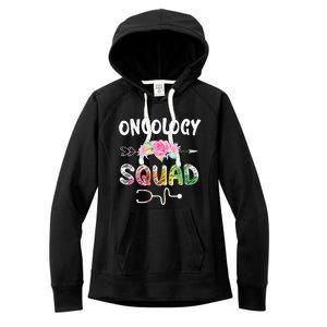 Oncology Nurse Squad Oncology Matching Nurse Women's Fleece Hoodie