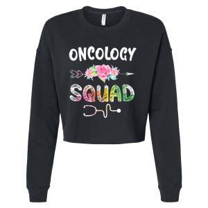 Oncology Nurse Squad Oncology Matching Nurse Cropped Pullover Crew