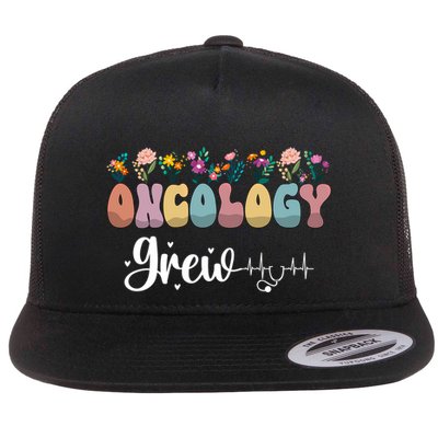 Oncology Nurse Squad Oncology Nurse Team Oncology Departt Cool Gift Flatbill Hat