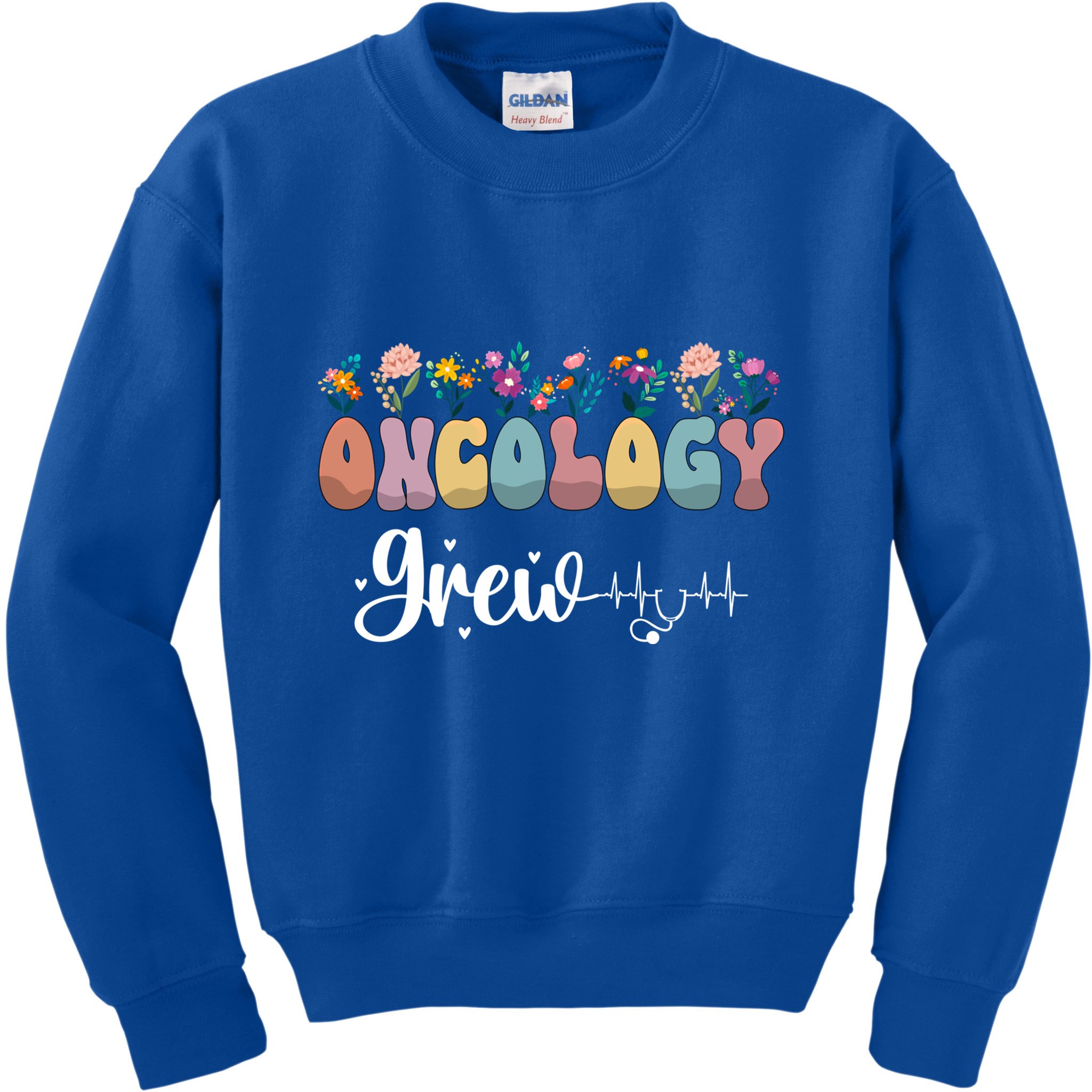 Oncology Nurse Squad Oncology Nurse Team Oncology Departt Cool Gift Kids Sweatshirt