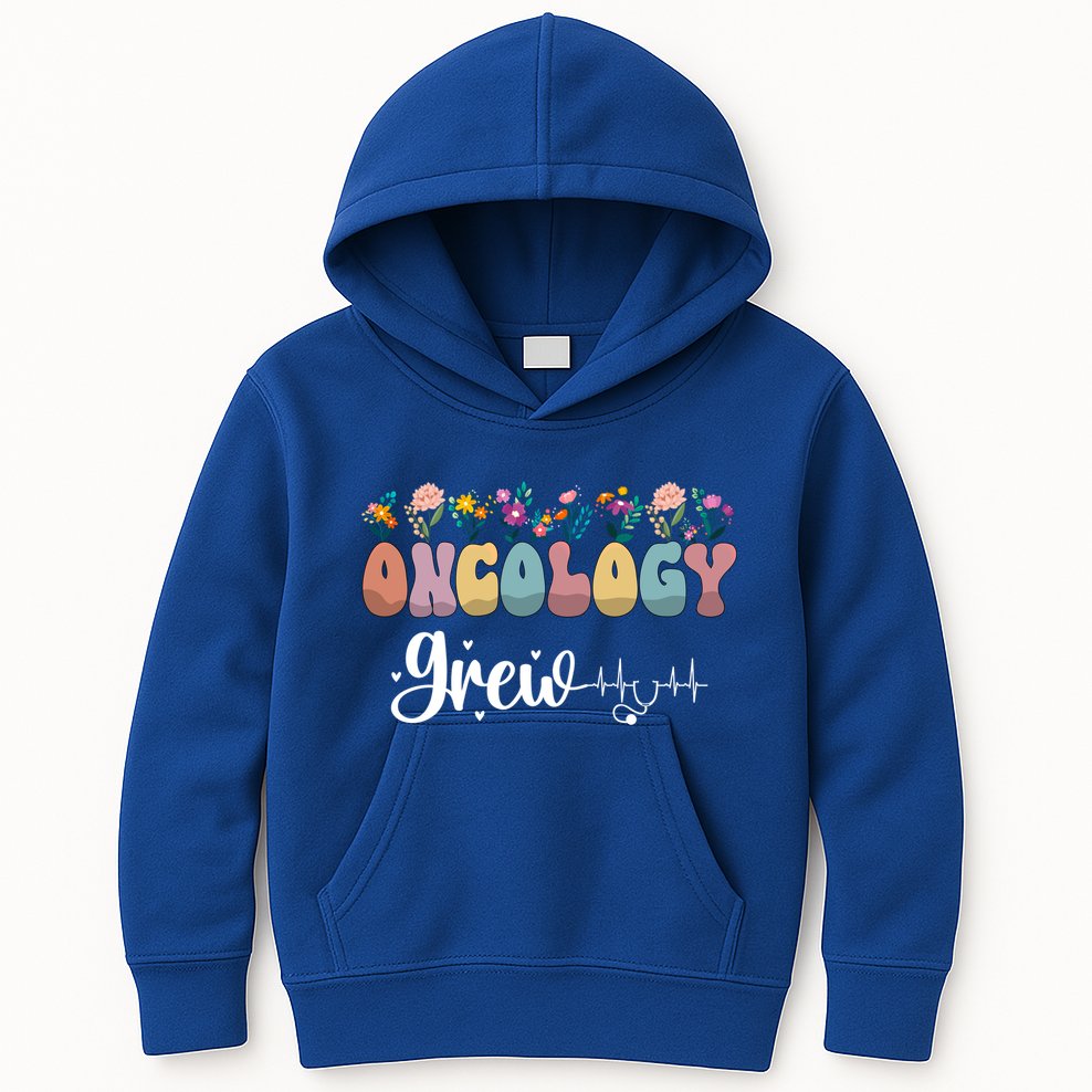 Oncology Nurse Squad Oncology Nurse Team Oncology Departt Cool Gift Kids Hoodie