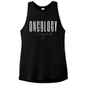 Oncology Nurse Squad Cancer Team Funny Gift Ladies PosiCharge Tri-Blend Wicking Tank