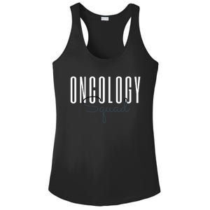 Oncology Nurse Squad Cancer Team Funny Gift Ladies PosiCharge Competitor Racerback Tank