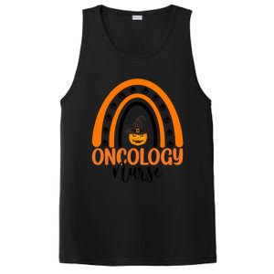 Oncology Nurse Spooky Halloween Pumpkin Rainbow Nursing Gift PosiCharge Competitor Tank