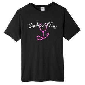 Oncology Nurse Stethoscope Cute Gift Medical Nursing Ons Tall Fusion ChromaSoft Performance T-Shirt