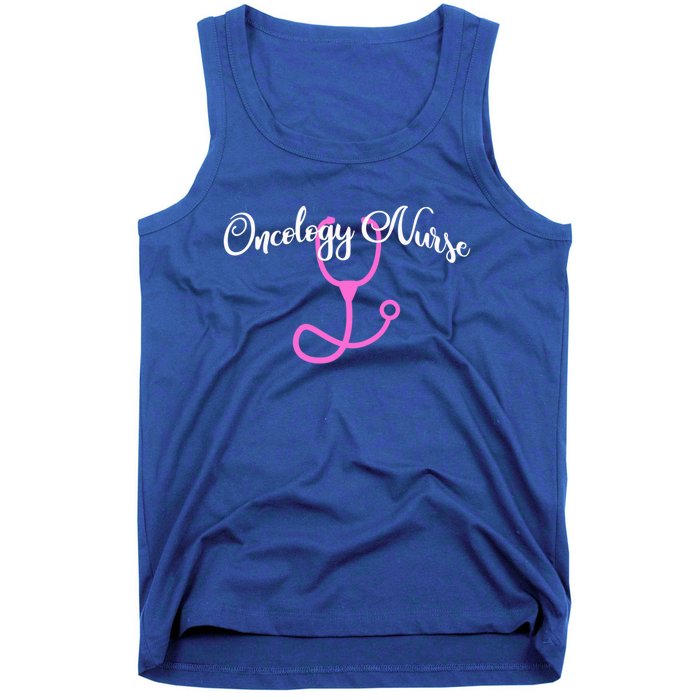 Oncology Nurse Stethoscope Cute Gift Medical Nursing Ons Tank Top