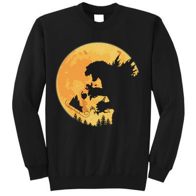 Oh No Santa Christmas Dinosaur Sweatshirt