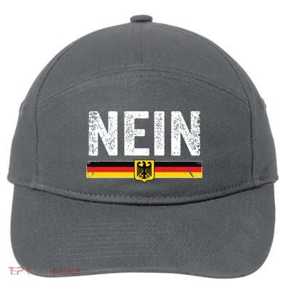 Oktoberfest Nein Shirts Vintage Germany Flag 7-Panel Snapback Hat