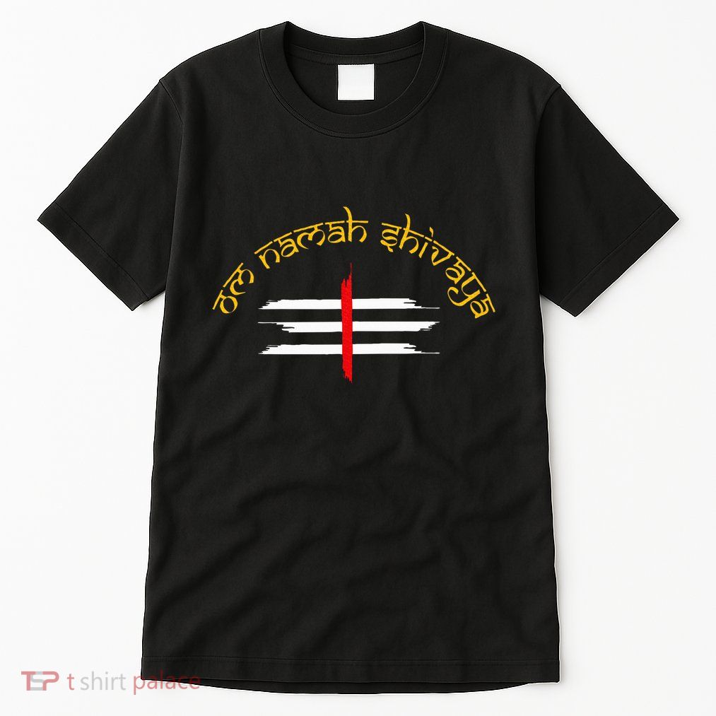 Om Namah Shivaya Tripundra Symbol Of Shiva Tall T-Shirt
