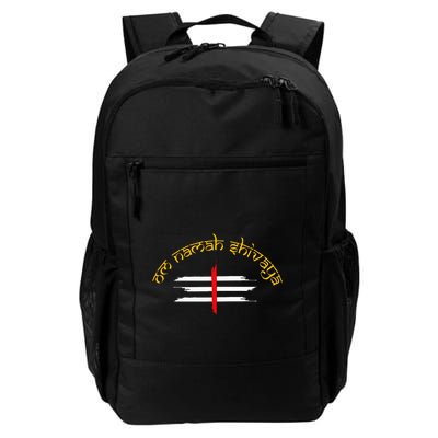 Om Namah Shivaya Tripundra Symbol Of Shiva Backpack